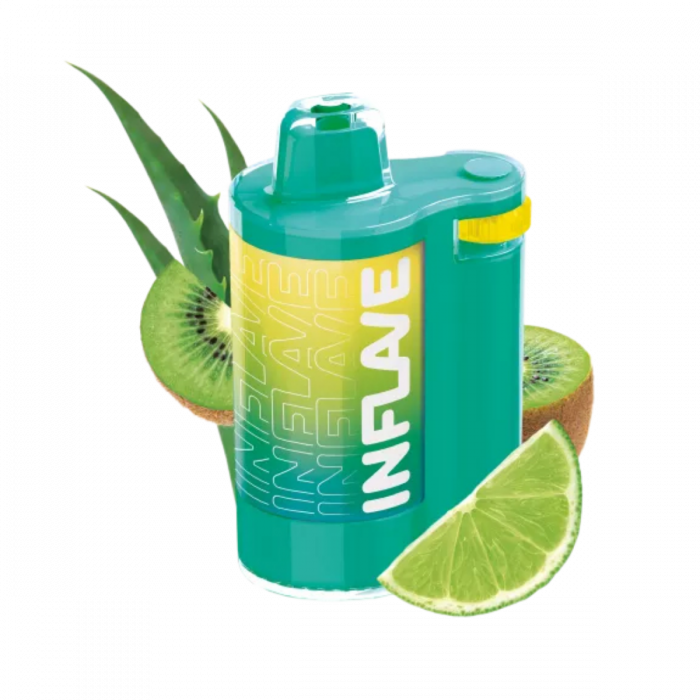 INFLAVE SPIN 8000 Киви, лайм, алоэ