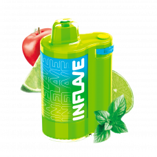 INFLAVE SPIN 8000 Лайм, яблоко, мята