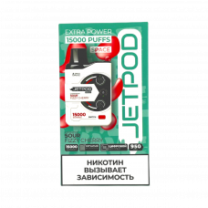 JETPOD SPACE 15000 Кислая вишнёвая шипучка