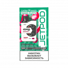 JETPOD SPACE 15000 Клубнично-банановая жвачка