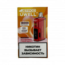 JETPOD Х UWELL VISCORE 18000 Клубника, грейпфрут