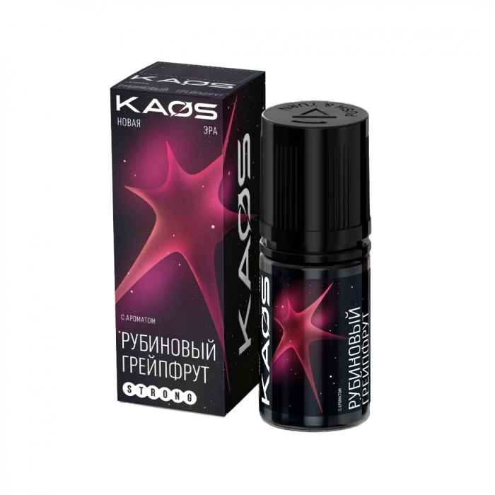Жидкость KAOS STRONG  Рубиновый Грейпфрут