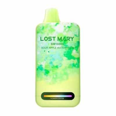 Lost Mary BM16000 Bloom Кислое Яблоко, Арбуз