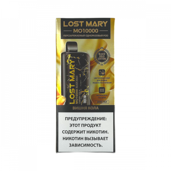 LOST MARY Black Gold MO10000 Вишня, кола