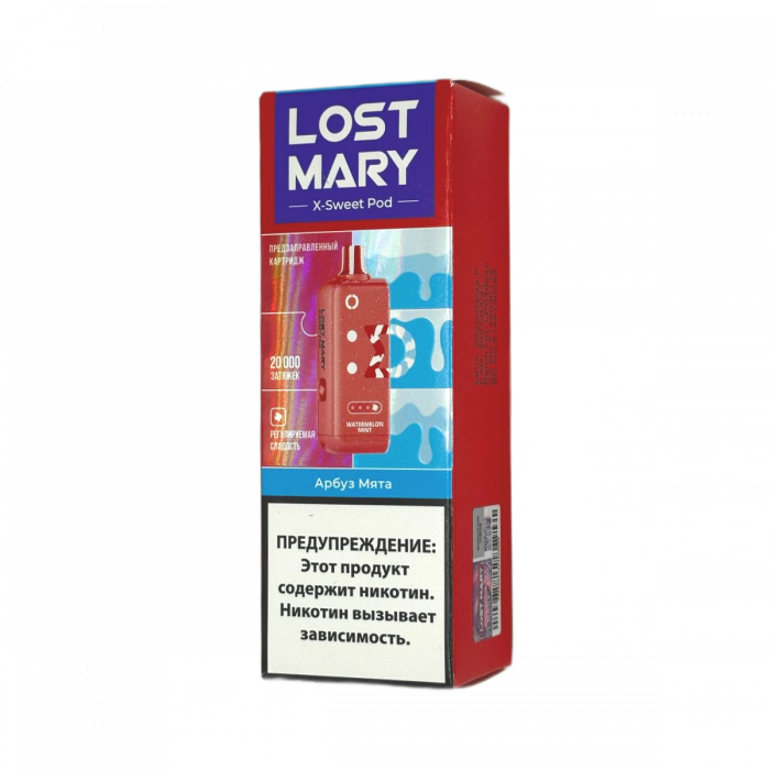 Картридж LOST MARY X-Link Sweet 20000 Арбуз, мята