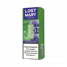 Картридж LOST MARY X-Link Sweet 20000 Кислое яблоко, лёд