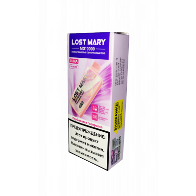 Lost Mary 10 000 LUNA  Клубничная Газировка