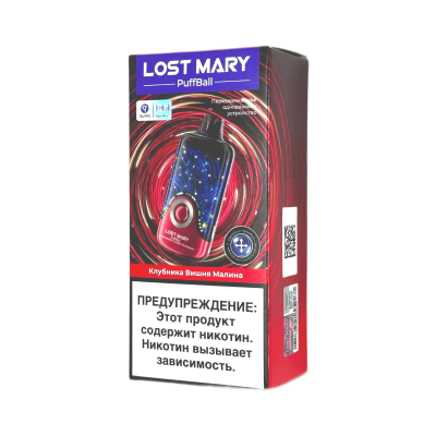 LOST MARY PUFFBALL 30000 Клубника, вишня, малина