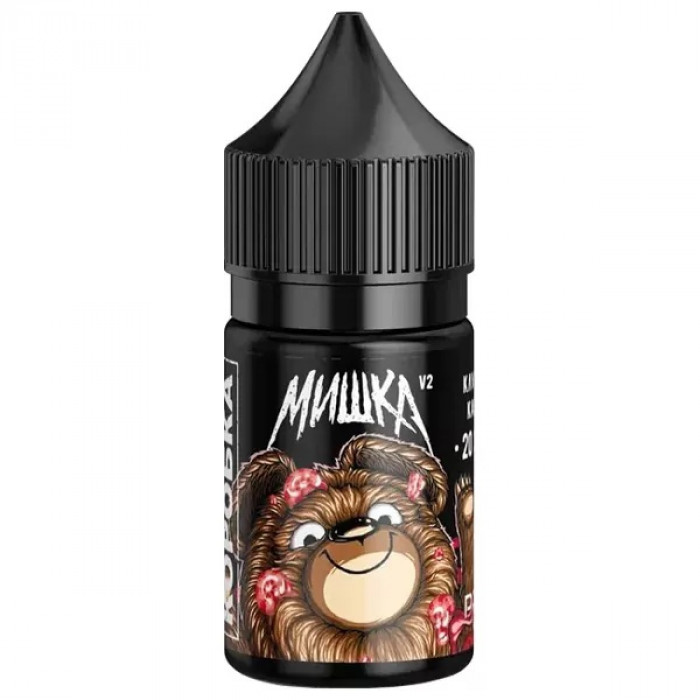 Жидкость Мишка V2 30мл Морозная смородина STRONG