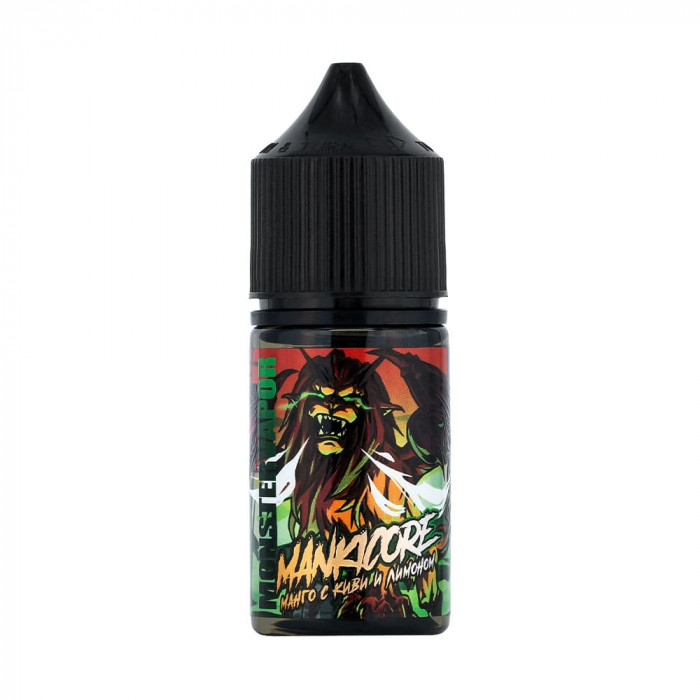 Жидкость MONSTERVAPOR Salt MANKICORE (Манго с киви и лимоном) 30 мл