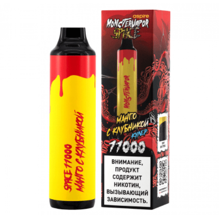 MONSTERVAPOR SPACE Манго с клубникой 11000