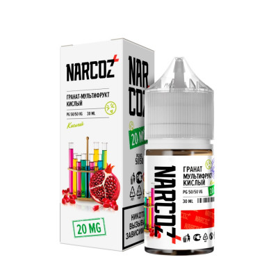 Жидкость NARCOZ STRONG Гранат, мультифрукт