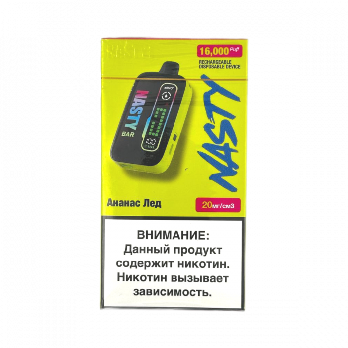 NASTY BAR D16Ki 16000 Ананас, лёд