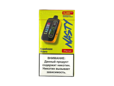 Новинка! NASTY BAR D16Ki на 16 000 затяжек!