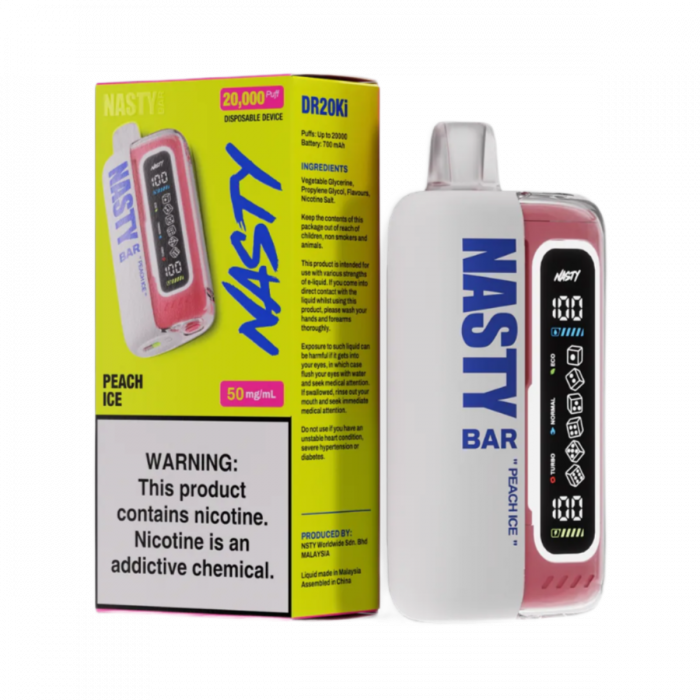 NASTY BAR XL 20000 Ледяной персик