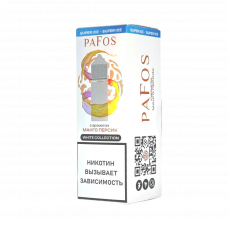 Жидкость PAFOS WHITE Манго, персик 30мл