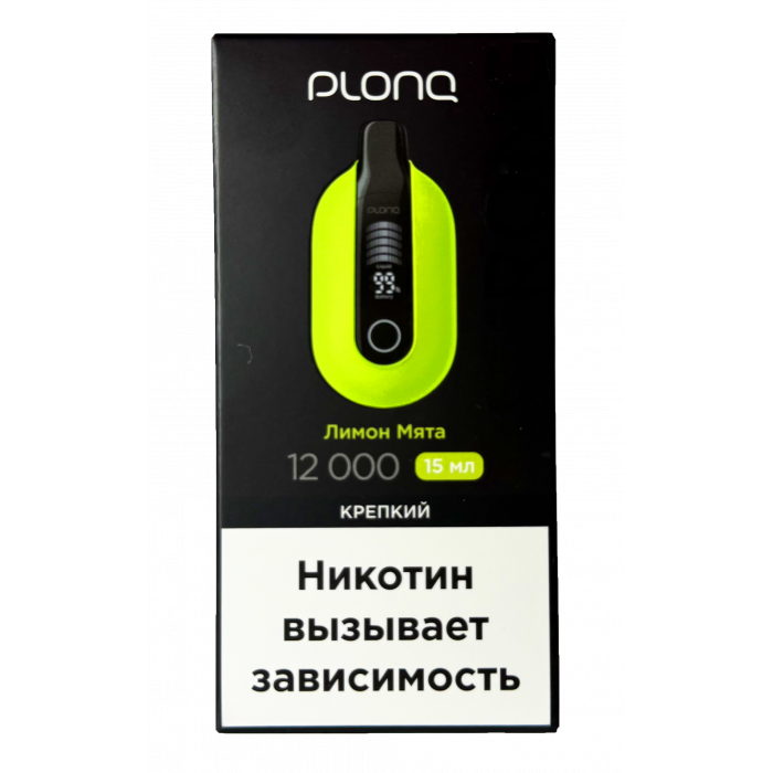 Plonq Ultra Strong 12000 Лимон мята (Flonq)