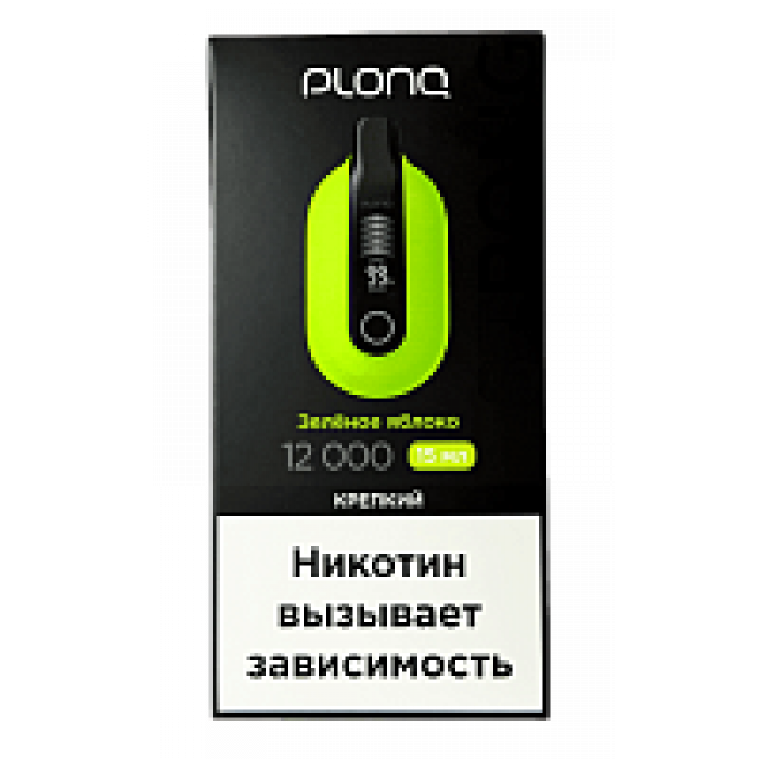 Plonq Ultra Strong 12000 Зеленое яблоко (Flonq)