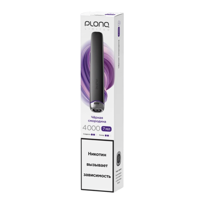 PLONQ PLUS PRO Black 4000  Чёрная Смородина