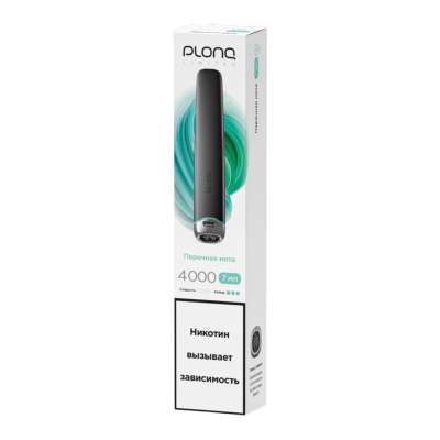 PLONQ PLUS PRO Black 4000  Перечная Мята
