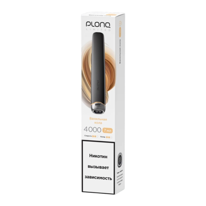 PLONQ PLUS PRO Black 4000  Ванильная Кола