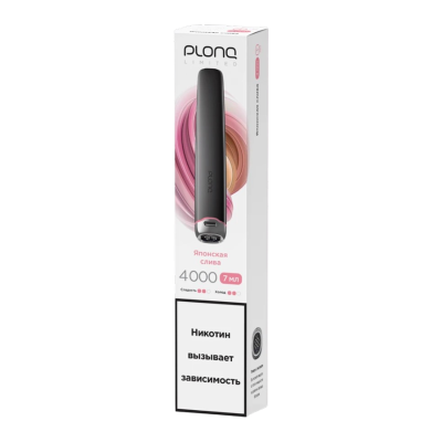 PLONQ PLUS PRO Black 4000  Японская Слива