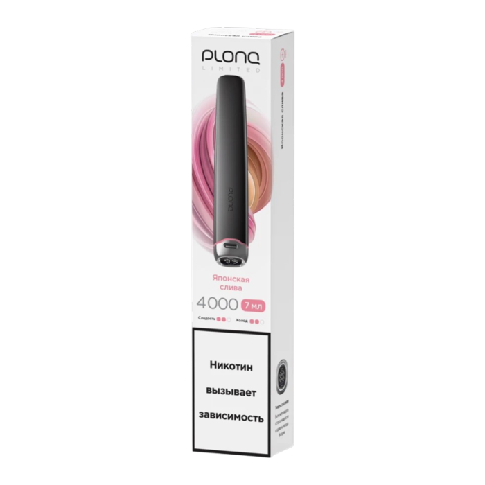 PLONQ PLUS PRO Black 4000  Японская Слива