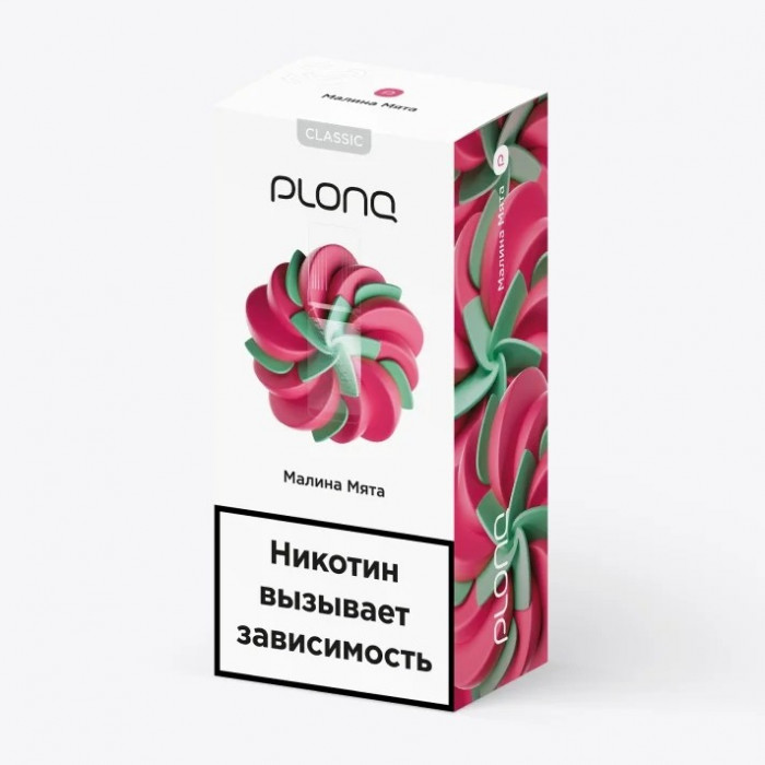 Жидкость PLONQ 30мл Малина, мята
