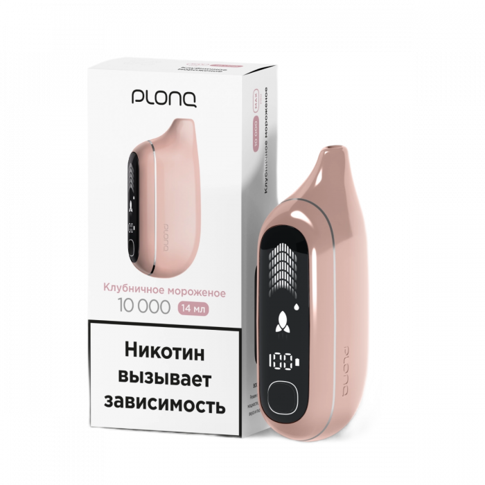 PLONQ МАХ PRO Клубничное мороженое
