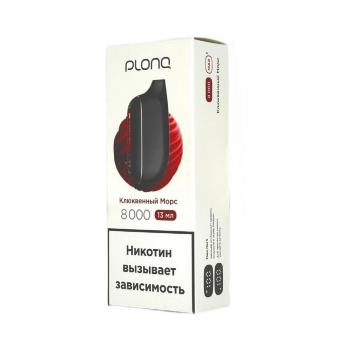 Plonq MAX Smart 8000 Клюквенный морс