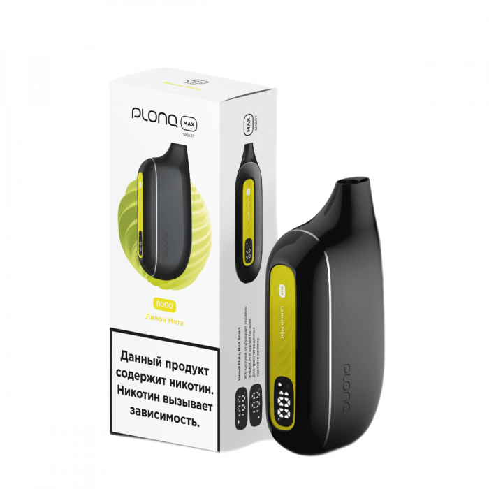 Plonq MAX Smart 8000 Лимон, мята