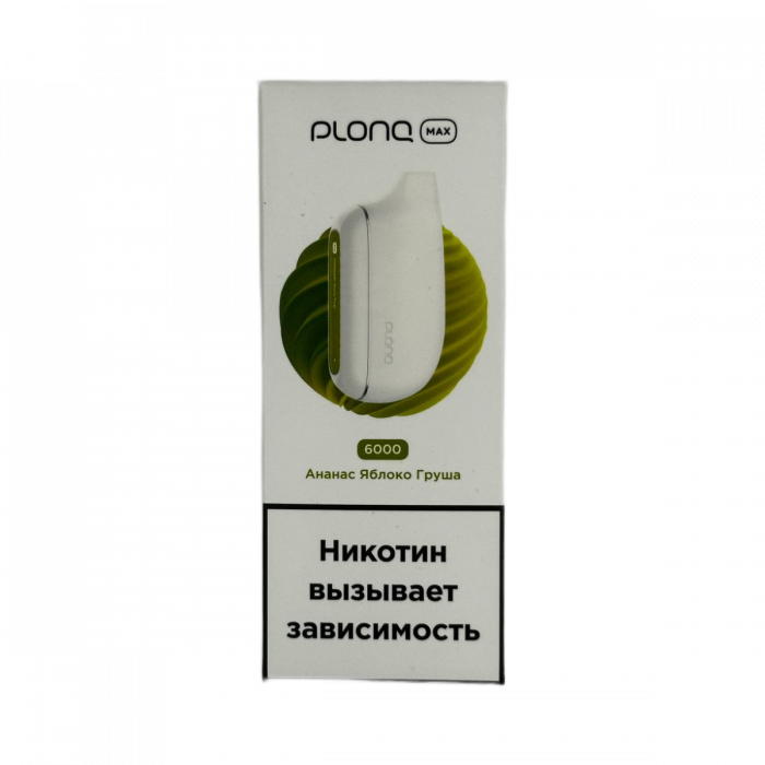 Plonq MAX 6000 Ананас, яблоко, груша