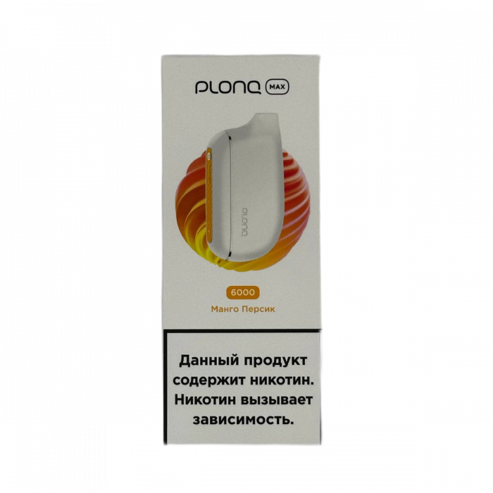 Plonq MAX 6000 Манго, персик