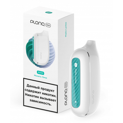 Plonq MAX 6000 Мохито, личи