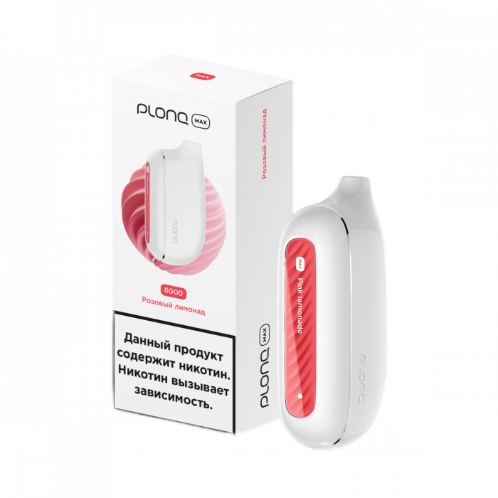 Plonq MAX 6000 Розовый лимонад