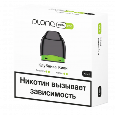 Картридж Plonq Meta Клубника, киви 0.8 Om