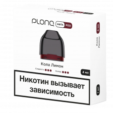 Картридж Plonq Meta Кола, лимон 0.8 Om