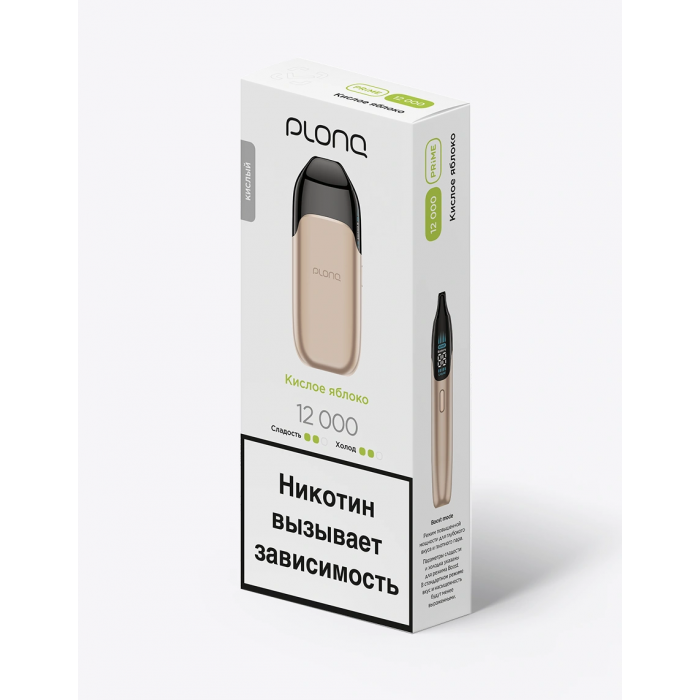 PLONQ PRIME 12000 Кислое яблоко