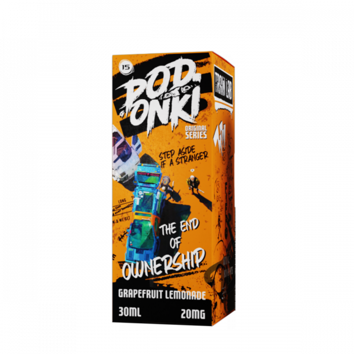 Жидкость PODONKI LAST HAP STRONG Яркий вкус грейпфрута и лимонада 30 мл