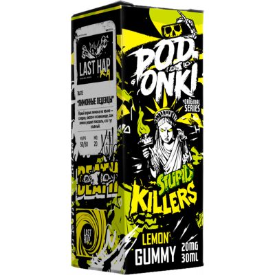 Жидкость PODONKI LAST HAP STRONG Лимонные Леденцы