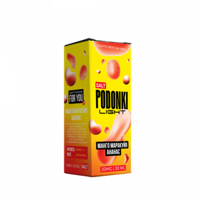 PODONKI LIGHT Манго, маравкуйя, ананас