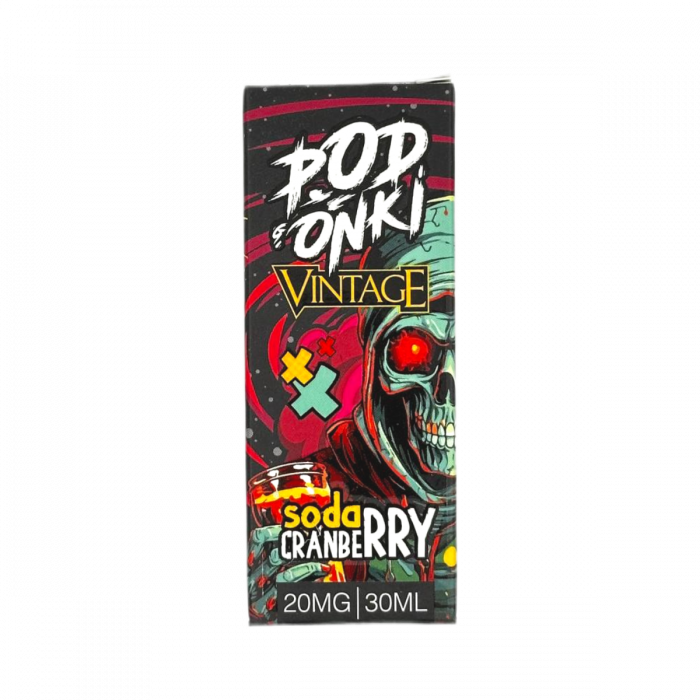 PODONKI VINTAGE Клюквенная газировка 30мл