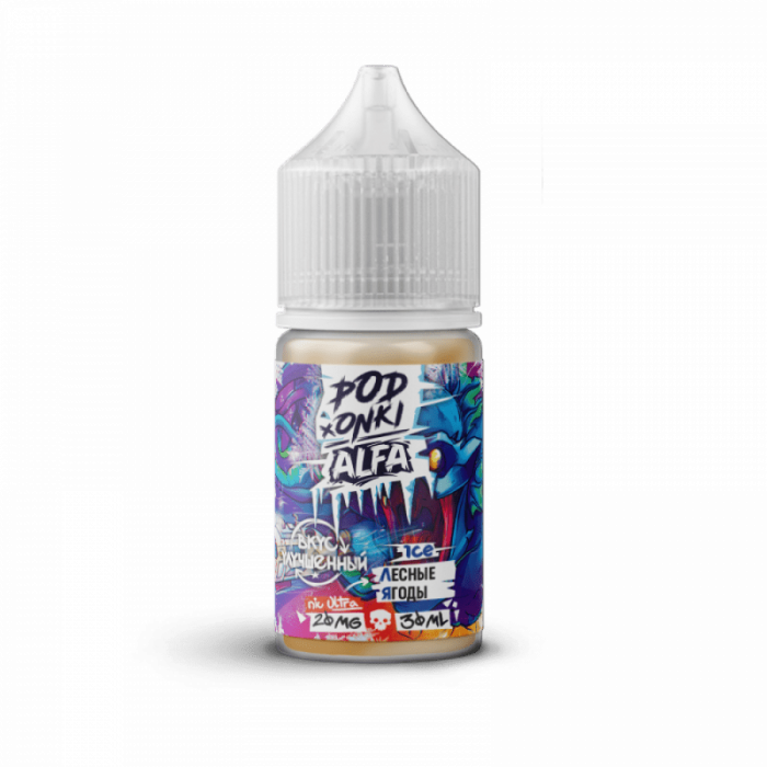 Жидкость PODONKI x ALFA VAPE Лесные ягоды