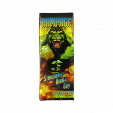 Жидкость RAMPAGE Клубника, бабл гам