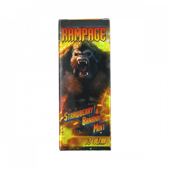 Жидкость RAMPAGE Клубника, банан, мята