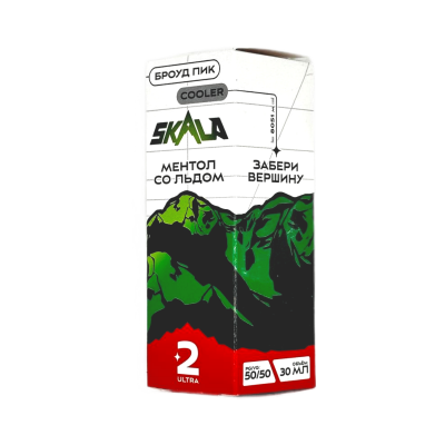 Жидкость SKALA Salt ULTRA Броуд-Невис (Ментол со льдом)