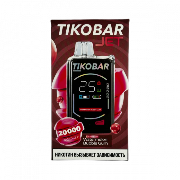 TIKOBAR JET 20000 Арбузная жвачка