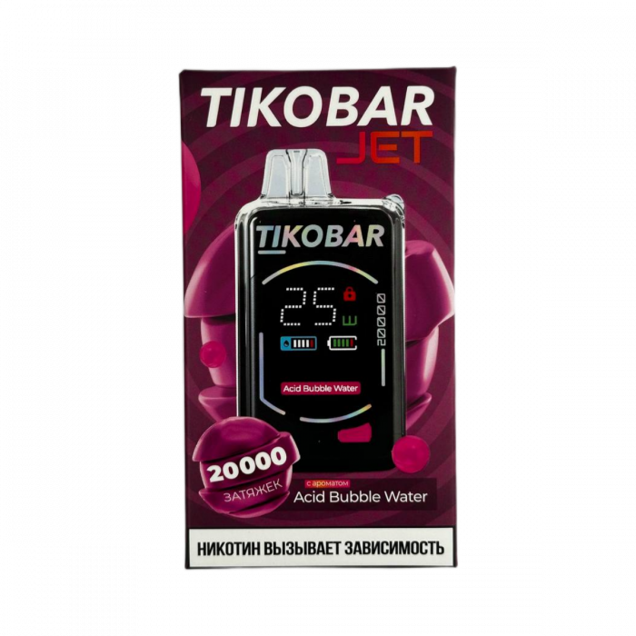 TIKOBAR JET 20000 Кислая газировка