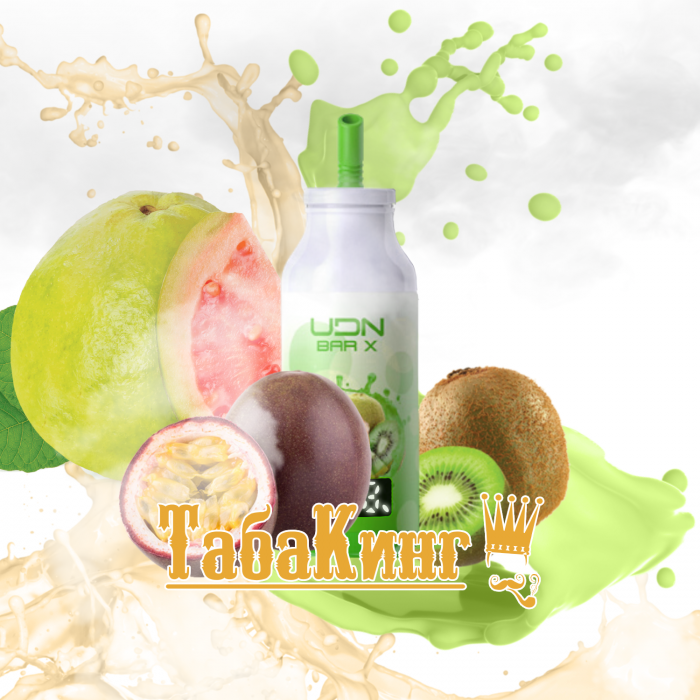 UDN BAR X LED 7000 Kiwi Passion Fruit Guava (Киви, маракуйя, гуава)