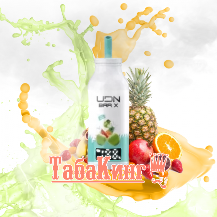 UDN BAR X LED 7000 Mix Fruit (Фруктовый Микс)